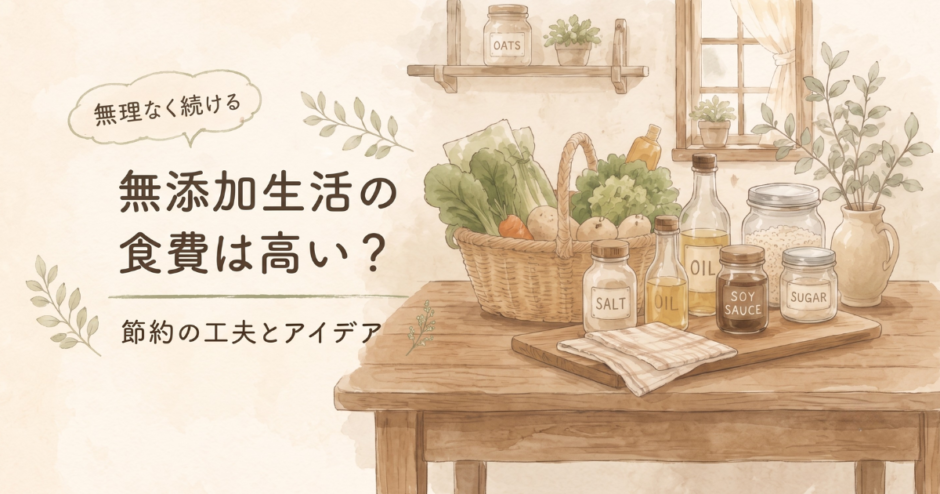 無添加生活の食費は高い？　節約の工夫とアイデアを紹介